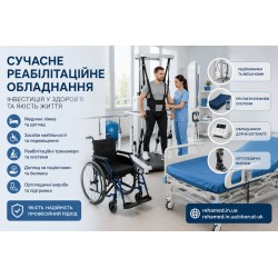 Сучасне реабілітаційне обладнання: інвестиція у здоров’я та якість життя