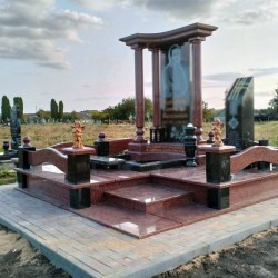 Збараж Пам'ятники на могилу з граніту Елітні Воїнам ЗСУ