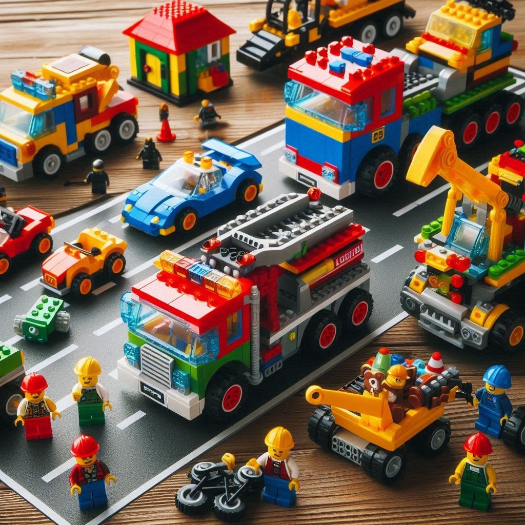 конструктори LEGO машини
