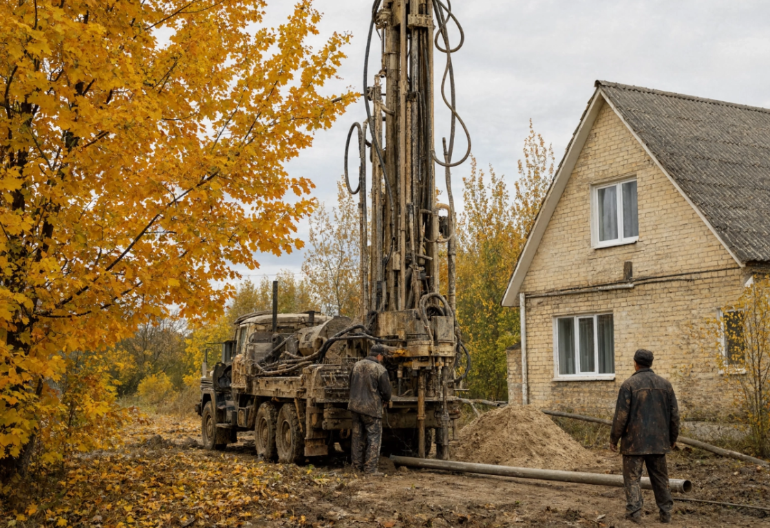 Кам’янка Буріння свердловин на воду Скважина під ключ