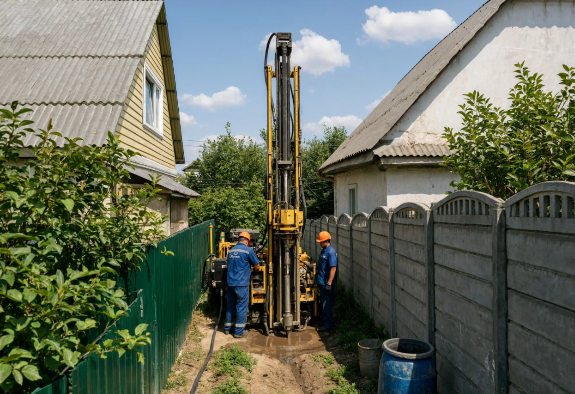 Умань Буріння свердловин на воду Скважина під ключ