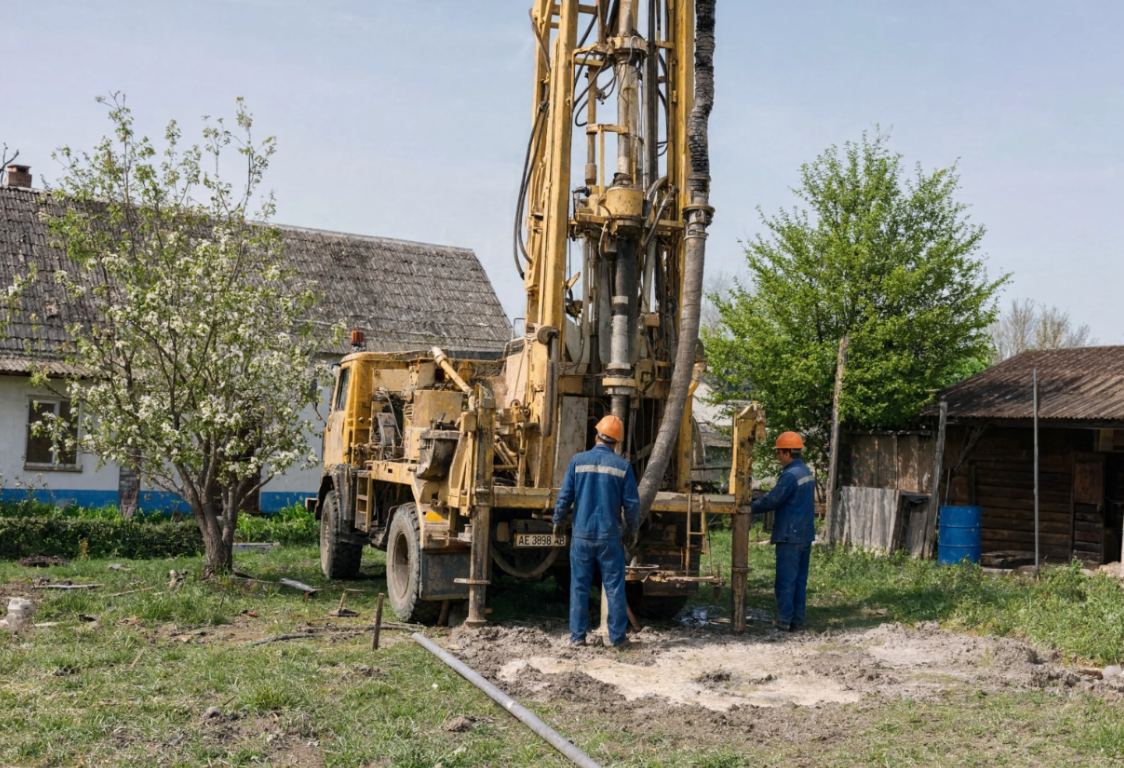Знам'янка Буріння свердловин на воду Бурові роботи під ключ