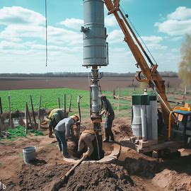 Дніпро Буріння свердловин на воду Бурові роботи