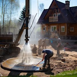 Херсон Буріння свердловин на воду Бурові роботи