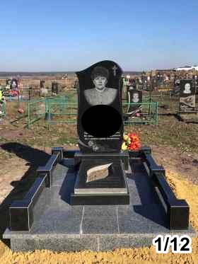 Харків Пам'ятники надгробні габро гранітні мармурові бетонні