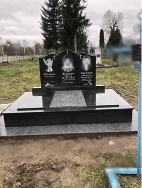 Гранитный памятник на могилу Одесса