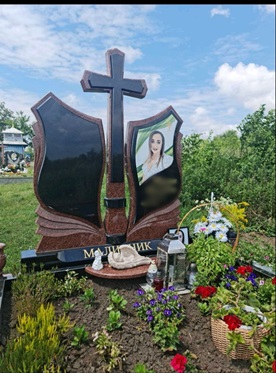 Пам' ятники на могилу з Граніту Звягель