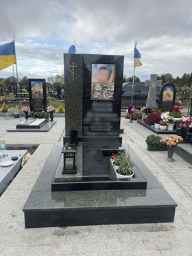 Пам'ятники на могилу Військовим Воїнам ЗСУ