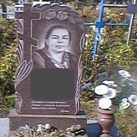 Пам'ятник з граніту на могилу Дніпро
