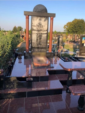 ернігів Пам'ятники надгробні габро гранітні