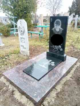 Памятники гранитные бетонные Знаменка