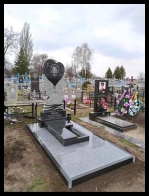Памятники надгробные гранитные Яготин